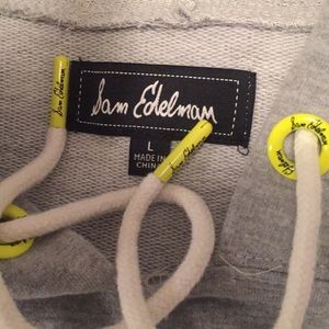 Large Sam Edelman crop hoodie sweatshirt
